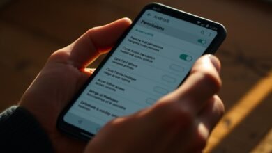 tinjau izin aplikasi android