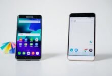 Persentase penggunaan aplikasi Samsung Pixel
